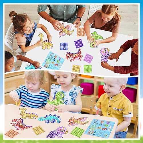 Vista 19 de Qyeahkj Juego de 6 piezas de arte y manualidades de verano, atrapasoles, manualidades fáciles para niños, adolescentes de 4 a 12 años, divertidos