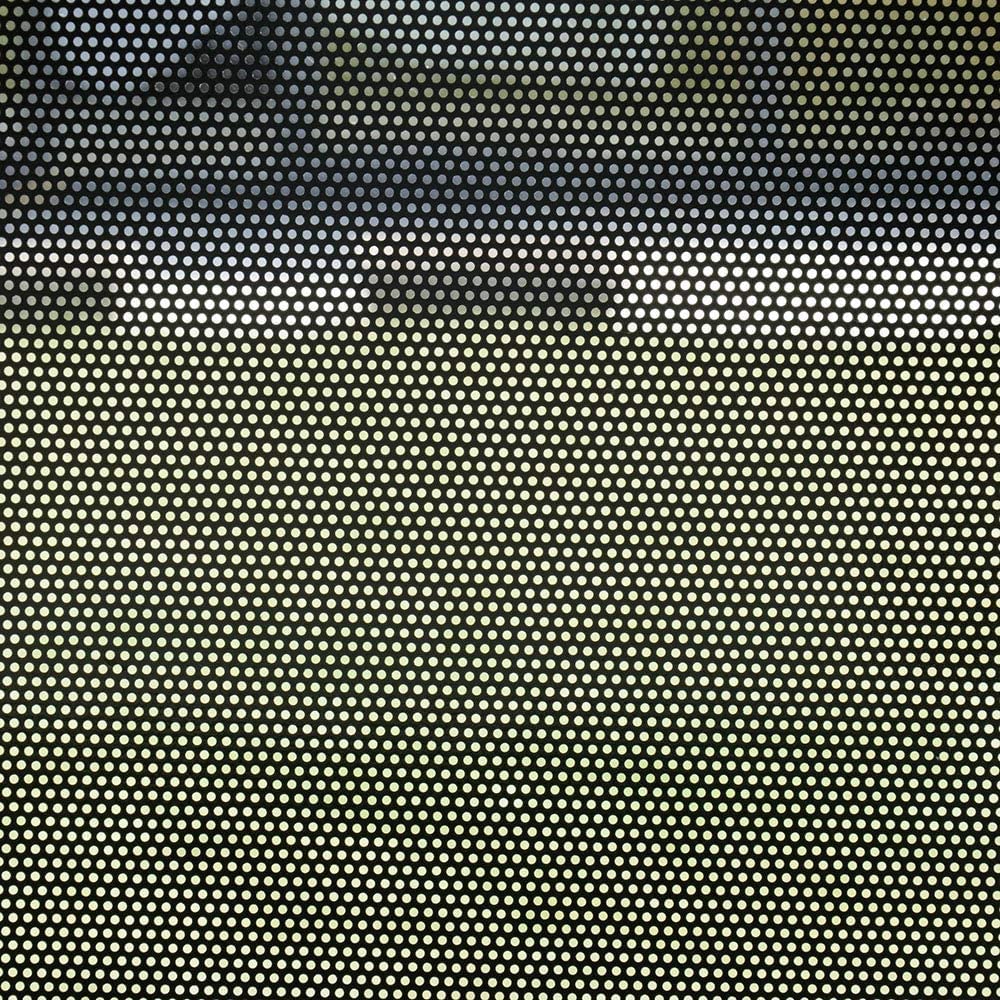 Black Dotted Privacy Window Film - One Way Vision -4
