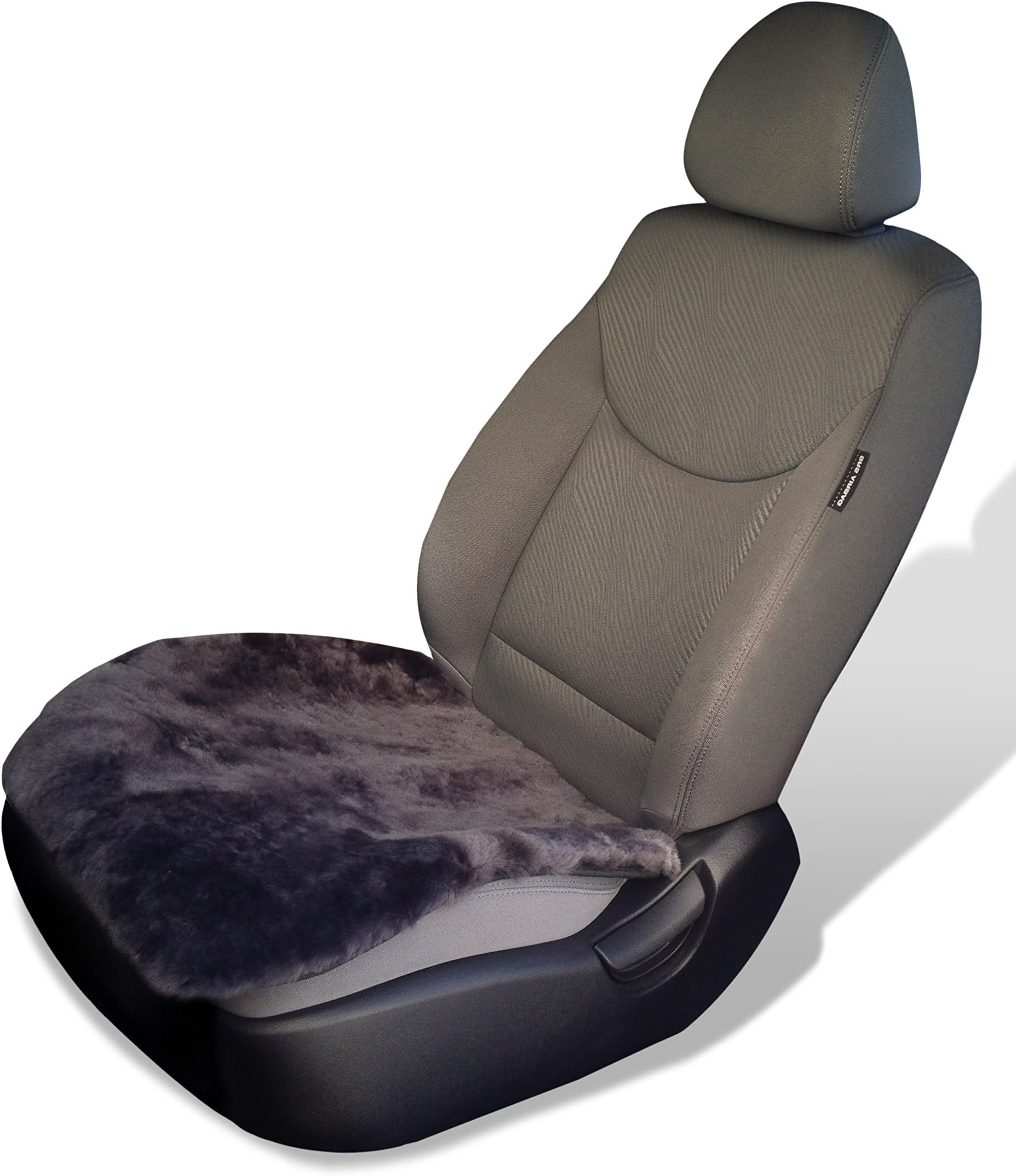 Element Automotive Seat Pad Made from Luxurious Australian Merino Sheepskin - Obsidian (for car, Office Chair, or Plane)