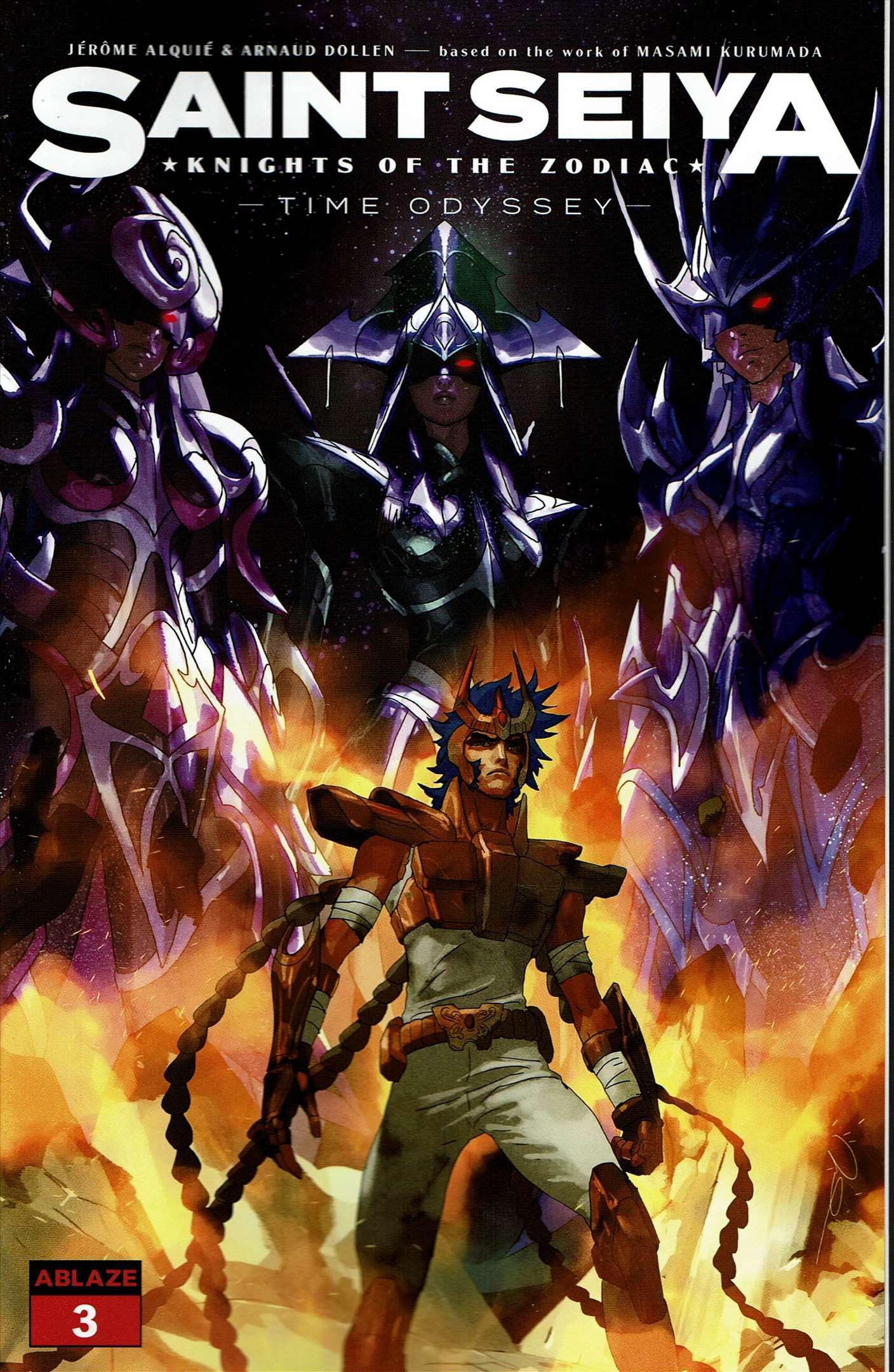 Amazon.com: Saint Seiya: Knights of the Zodiac-Time Odyssey #3A VF