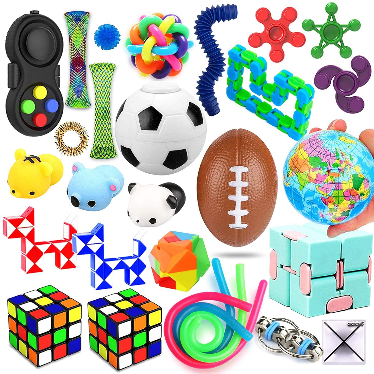 Buy 28 Pcs Sensory Fidget Toys Set, Fidget Toys Set For Kids Stress And Anxiety Fidget Toys