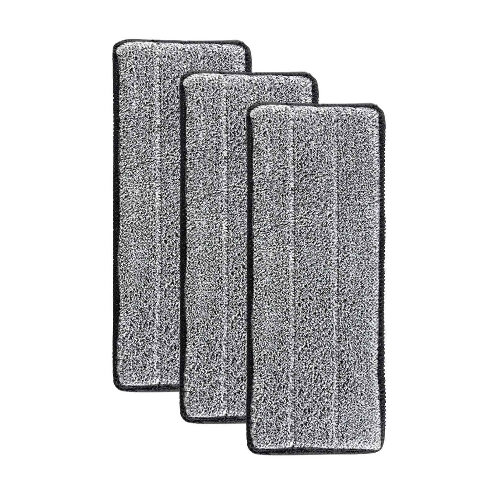 recambios para fregonas Color Gris del cojín de Limpieza la Cabeza hogar Polvo espray Lavable reemplazo fregona Microfibra(15pcs)