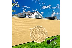 KANAGAWA 6ft x 50ft Beach Fence Screen: Ultimate Privacy for Coastal Living
