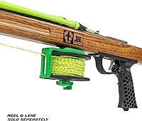 Vista 7 de JBL Spearguns Woody Elite Performance Speargun for Spearfishing, Freediving, Scuba Diving, Fishing, Diving, Mahogany Barrel, Stainless Steel Shaft