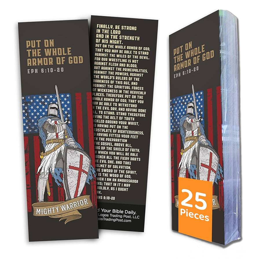 amazon-com-full-armor-of-god-bible-bookmarks-pack-of-25-templar-knight-christian-bible-verse-bookmarkers-for-bible-study-sunday-school-mighty-warrior-faith-prayer-scripture-card-gifts-for-men for Free Printable Armor Of God Bookmarks Amazon.com: Full Armor of God Bible Bookmarks, Pack of 25 Templar Knight Christian Bible Verse Bookmarkers for Bible Study & Sunday School, Mighty Warrior Faith & Prayer Scripture Card Gifts for Men for Free Printable Armor Of God Bookmarks