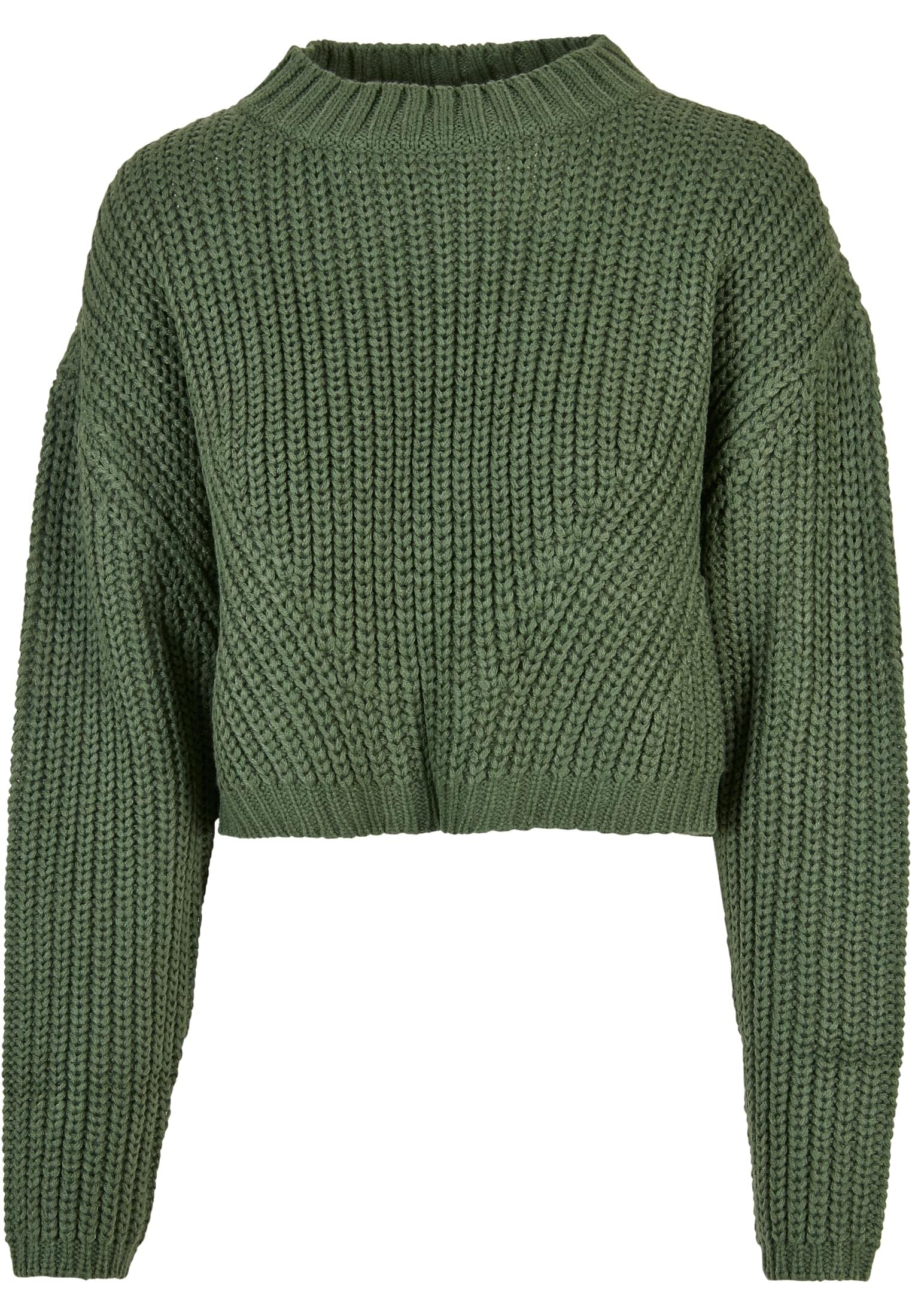 Urban Classics Damski sweter oversize strój dresowy damski, Szałwia, S