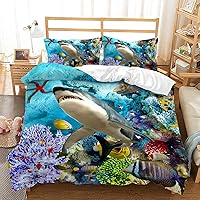 Vista 20 de CVHOUSE Juego de ropa de cama tamaño queen con diseño de tractor, edredón y 2 fundas de almohada, decoración para habitación de niños y adolescentes