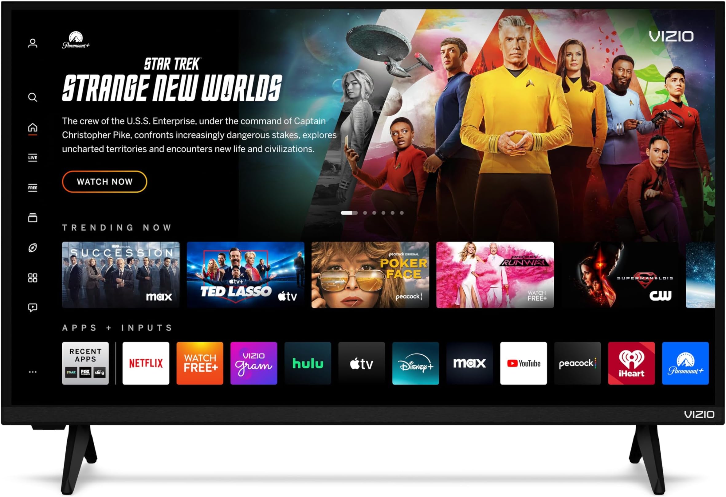 VIZIO 32" Full HD 1080P Smart TV with DTS Virtual: X, Alexa Support, Google Cast Built-in, Support Bluetooth Headphones (VFD32M-08)