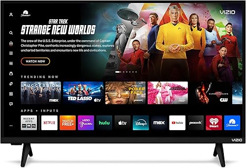 VIZIO Smart TV Full HD 1080p de 32 pulgadas con DTS Virtual X, compatibilidad con Alexa, Google Cast integrado, compatible con auriculares Bluetooth