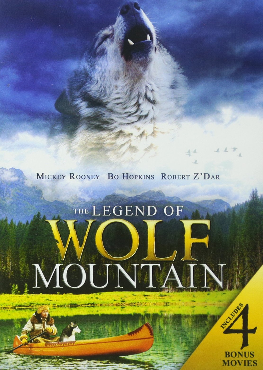 Película Legend Of Wolf Mountain en DVD edición importada de Estados Unidos para cinéfilos