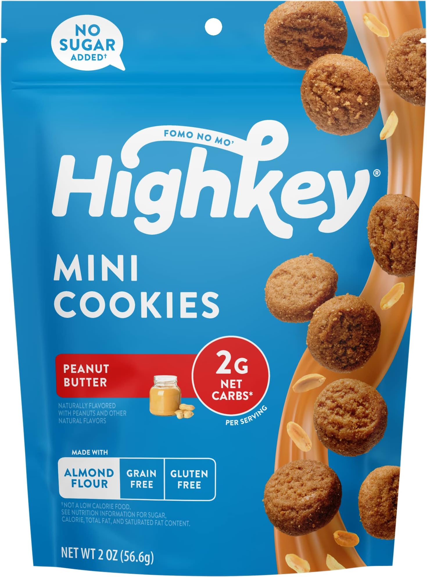 HighKey Sugar Free Granola Cereal - 11oz Keto Breakfast Muesli, Low Carb Snacks, Grain & Gluten Free Foods, Healthy Snack Nuts Clusters, Paleo, Ketogenic & Diabetic Friendly Foods - Cinnamon Almond