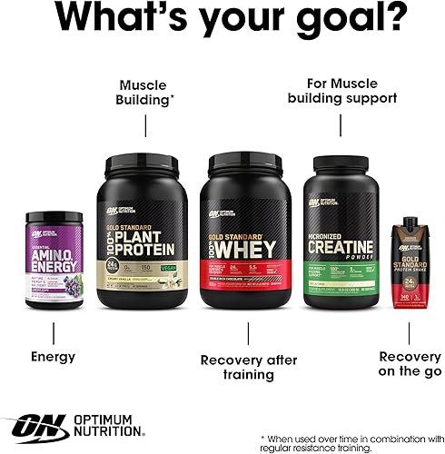 Miniatura 10 de Optimum Nutrition Amino Energy - Pre entrenamiento con té verde, BCAA, aminoácidos, extracto de café verde, apto para dieta cetogénica, polvo