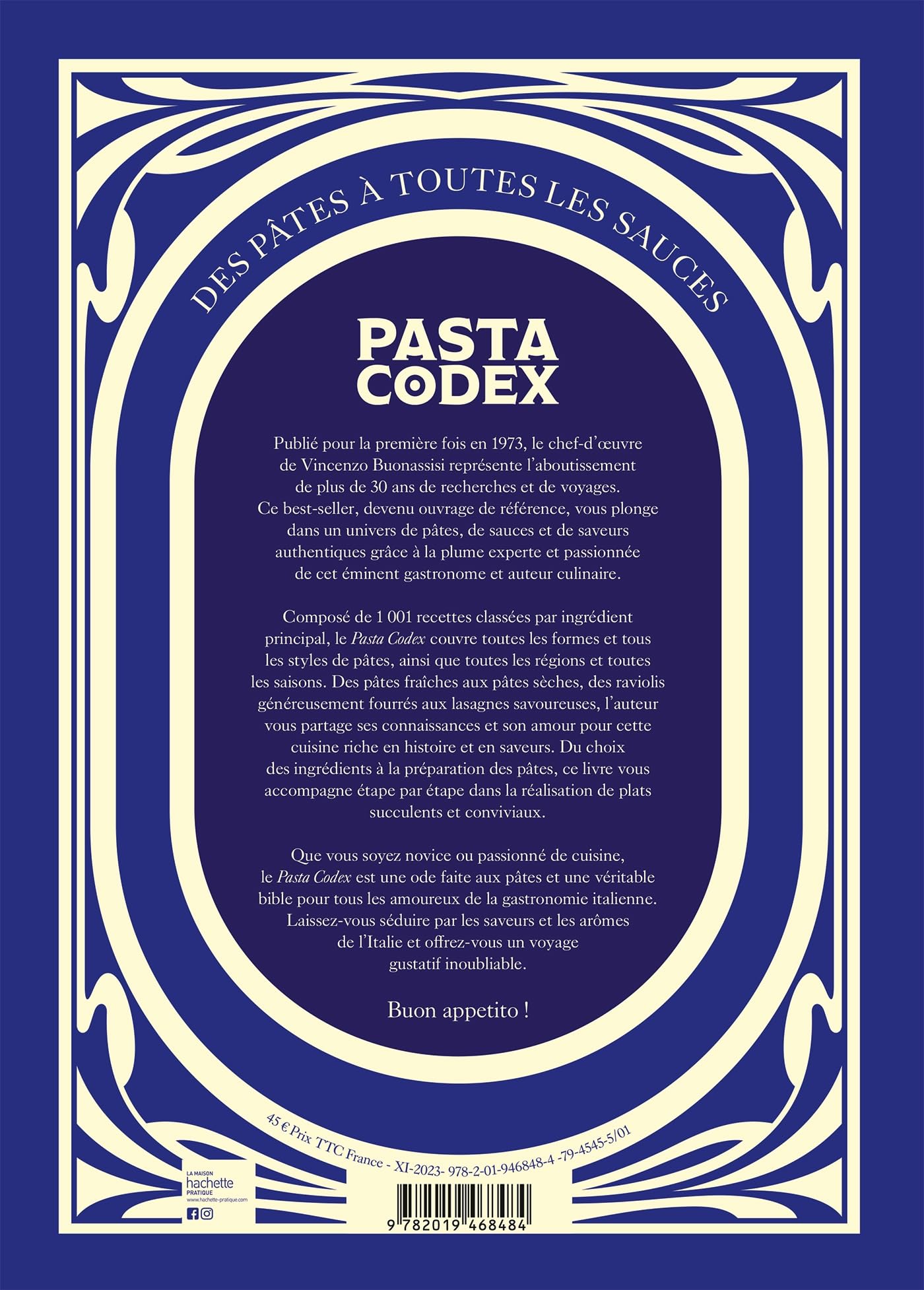 Pasta Codex: 1001 recettes