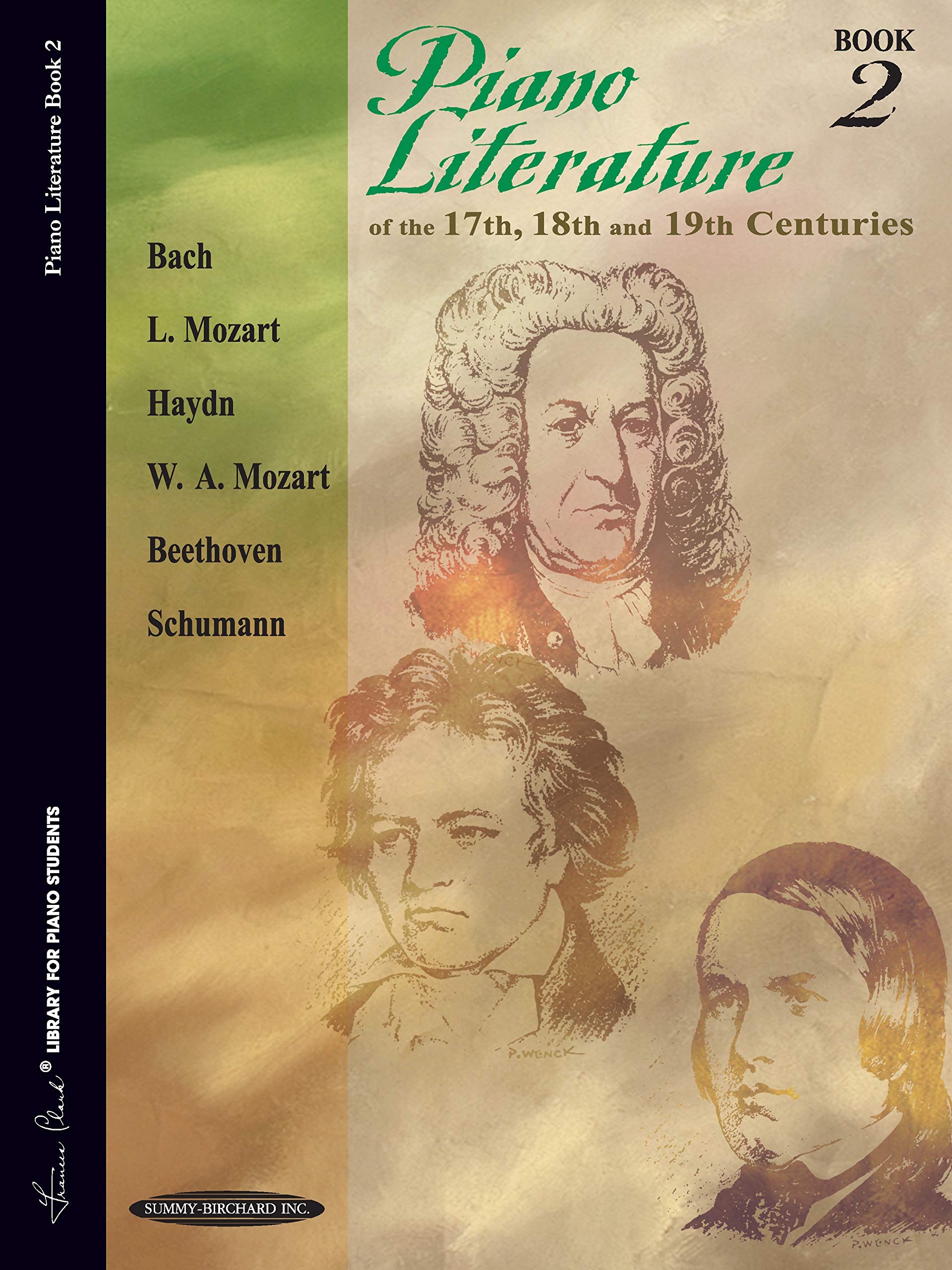 Piano Literature of the 17th, 18th and 19th Centuries, Book 2 (Frances Clark Library for Piano Students)