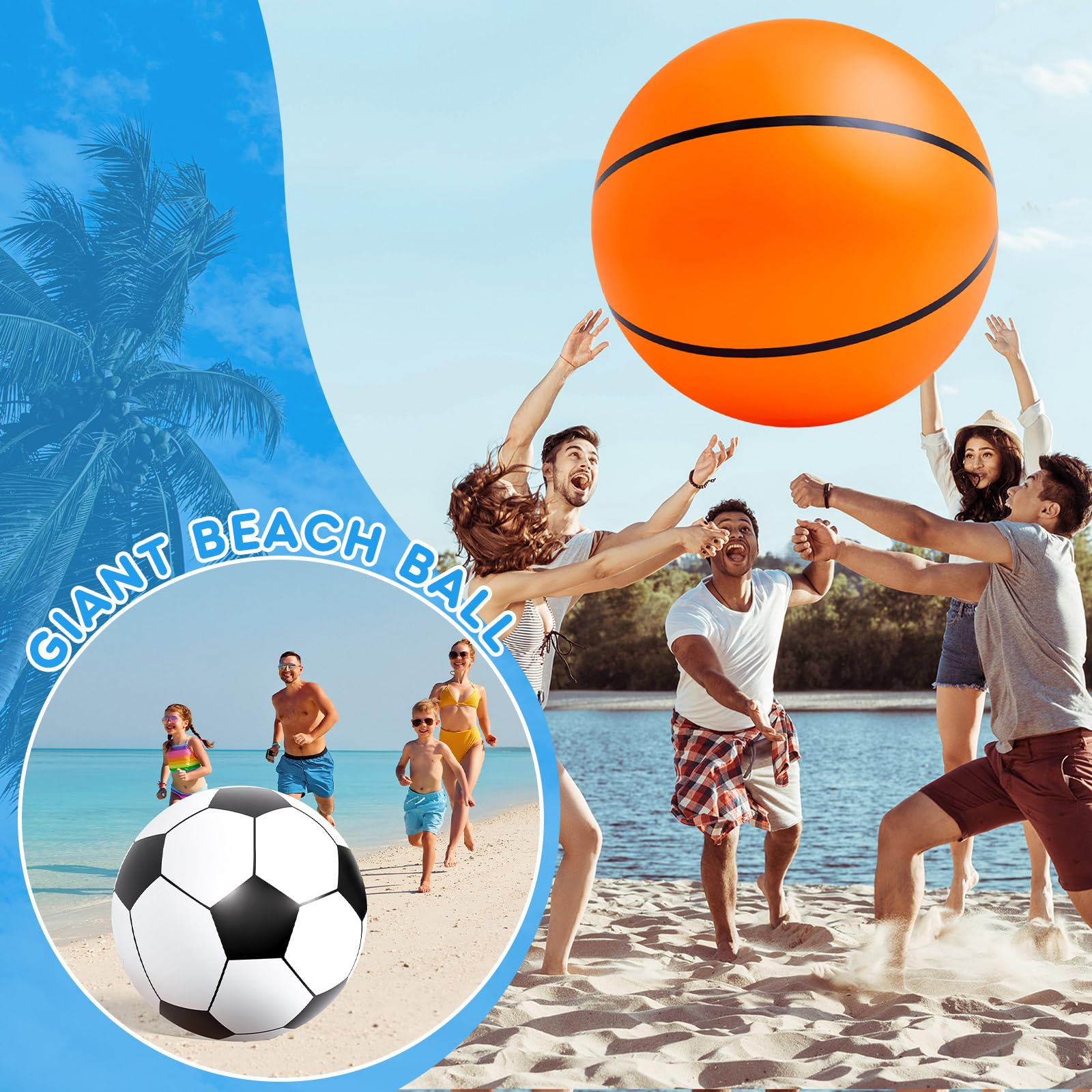 Pelotas De Playa Inflables Gigantes Para Fiestas De Verano | Cuotas sin Pelotas De Playa Inflables Gigantes Para Fiestas De Verano | Cuotas sin