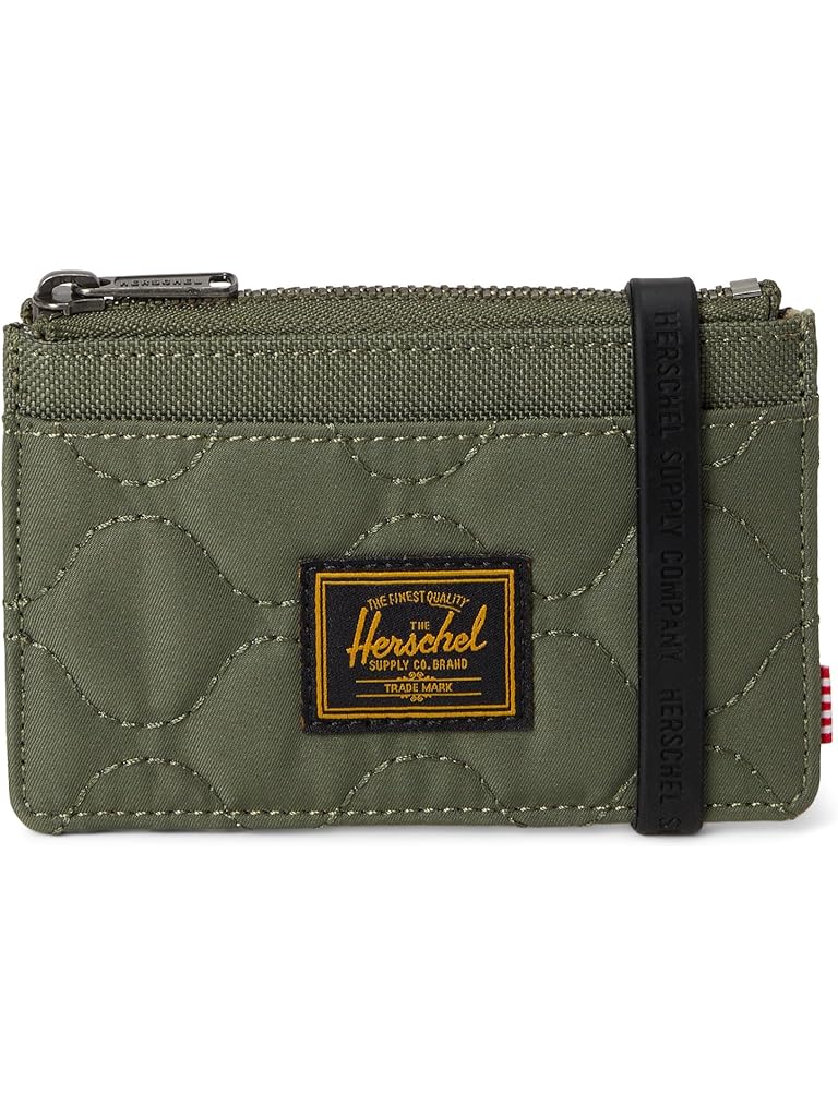 Olive Herschel Supply Co. Oscar Quilted Capsule Cardholder