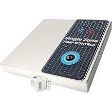 Chilipad Cube Bed Cooling System - Cooling &amp; Heating Mattress Topper, Custom Bed Temperature, Cool Sleep Enhancement, Temp Range of 60-115&deg;F, ME Half King or TwinXL Size (38" W x 80" L), Model: CP502