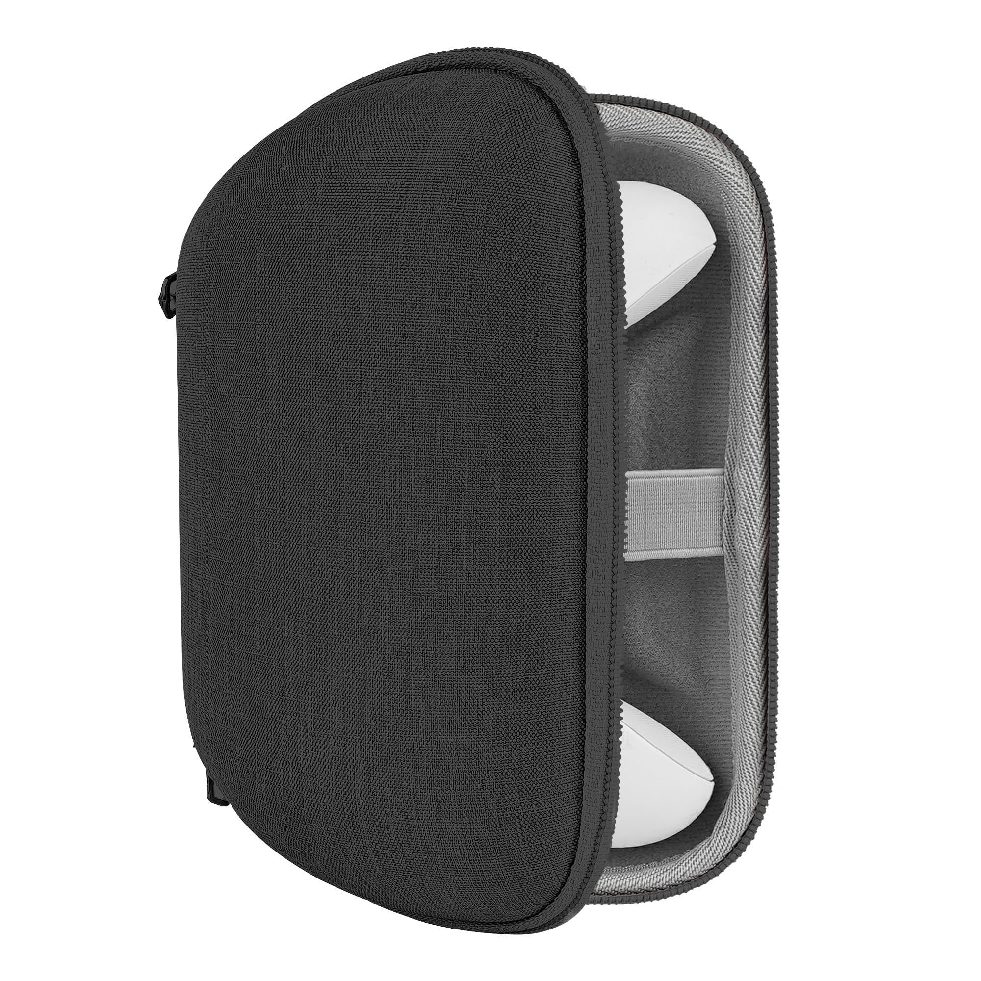 GEEKRIA Shield Case Compatible con Google Stadia Controller, Sony PlayStation 5 Controller, DualSense, Series X, Cyberpunk Xbox, PS4 Controllers Funda rígida de Viaje Bolsa de Transporte