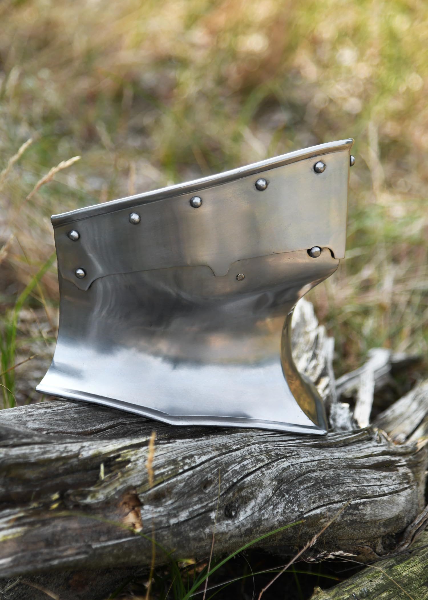 Ulfberth - Mittelalterliche Halsberge aus 1,6 mm Stahl - Authentische Rüstung für Reenactment, LARP und Mittelalter-Enthusiasten