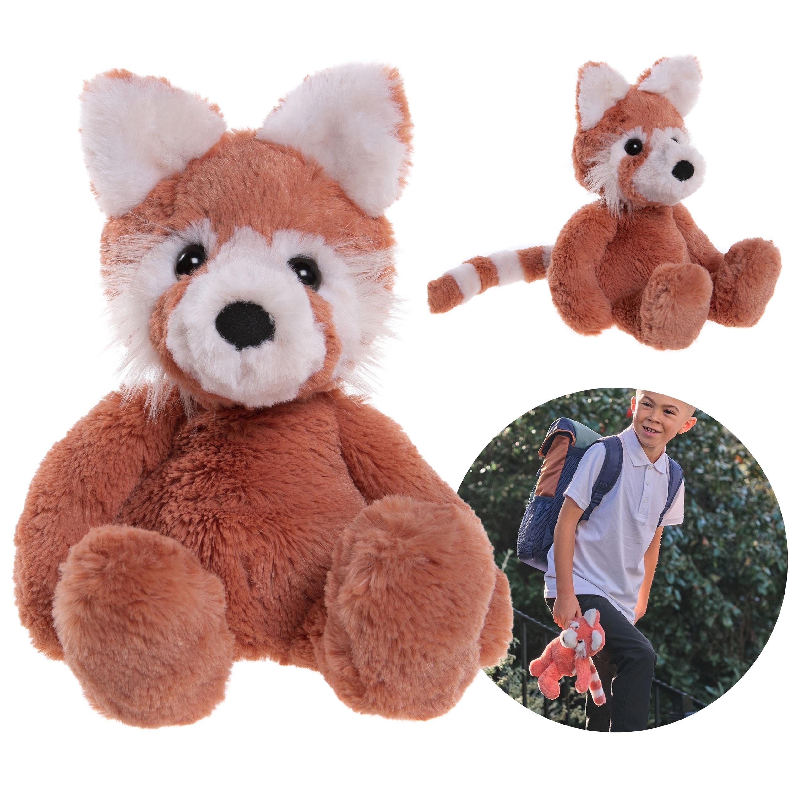 sarcia.eu Charlie Bears maskotka Panda Ronnie, z serii Bear&Me, jedyna w swoim rodzaju przytulanka dla dzieci, 24 cm
