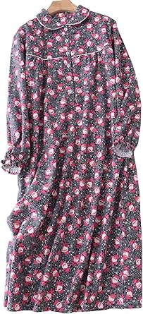 Knee length flannel nightgown Clearance