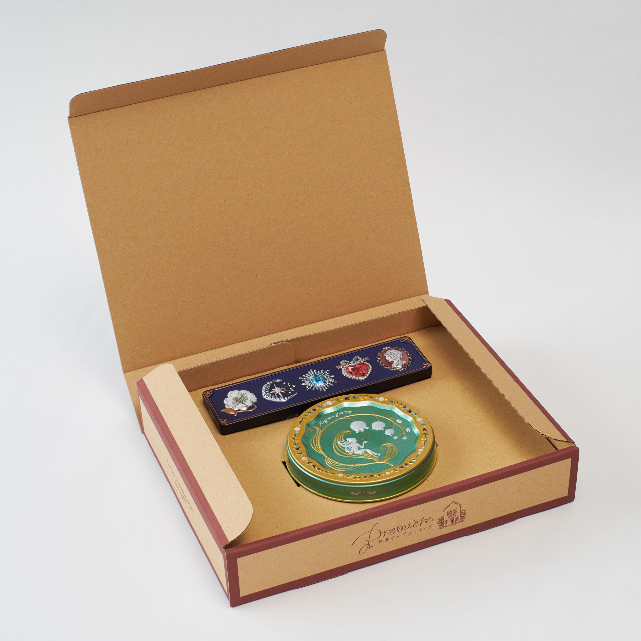 Amazon.co.jp: 洋菓子のプルミエール【人気2缶セット】 クッキー缶  