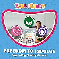 Vista 5 de Zollipops Paletas Clean Teeth, sabores tropicales, 16 onzas