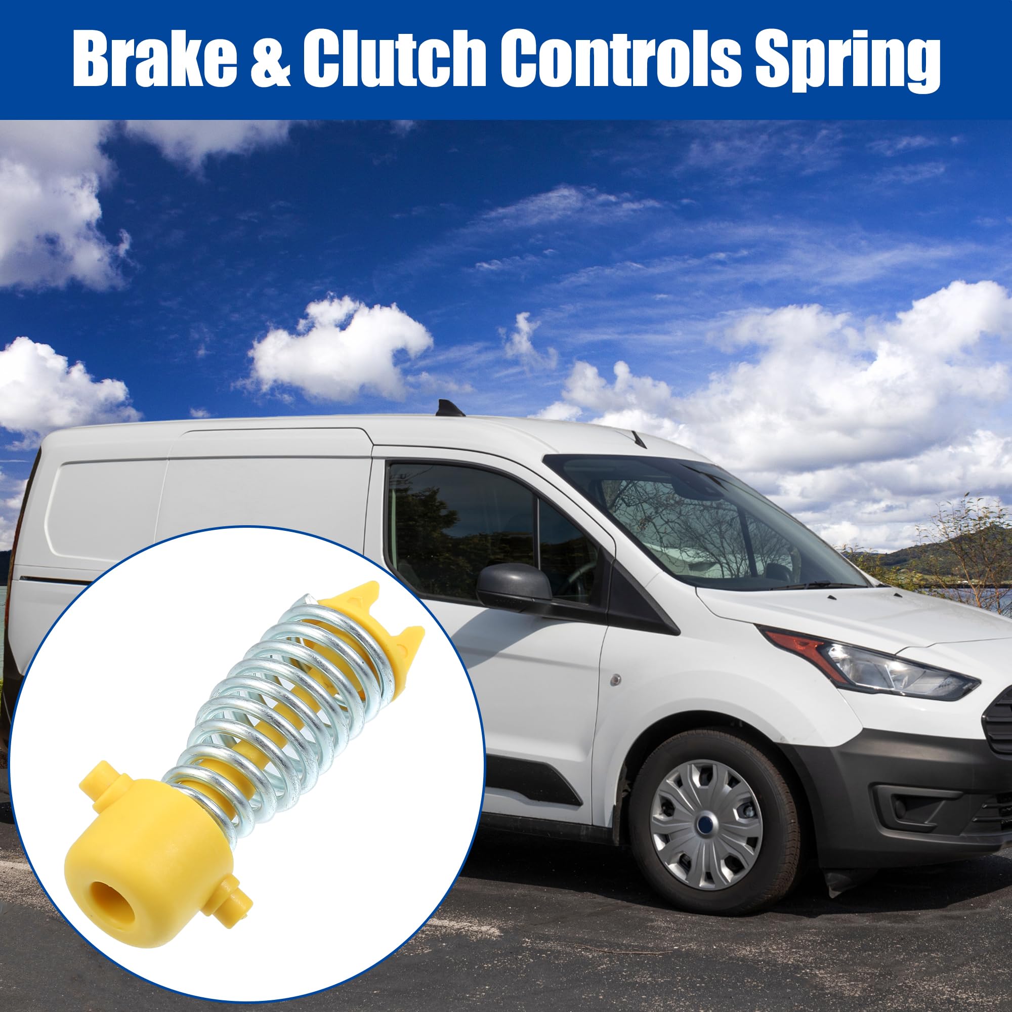 QUARKZMAN Freno e Frizione Pedale Controllo Molla per Focus C-Max Transit Connect
