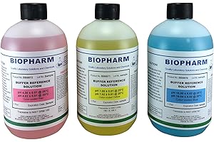 pH Buffer Calibration Solution Kit, NIST Traceable, 3-Pack 4.00, 7.00, 10.00