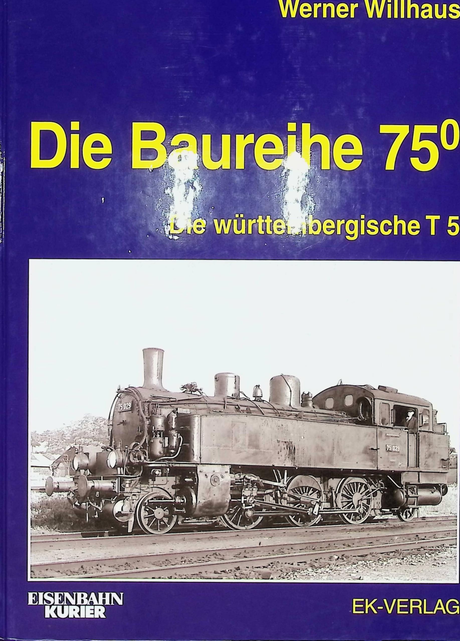 Die Baureihe 75.0: Die württembergische 1´C 1´-Tenderloks