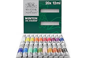 Winsor & Newton Winton Oil Color, The 20 Most Popular Colors Variations