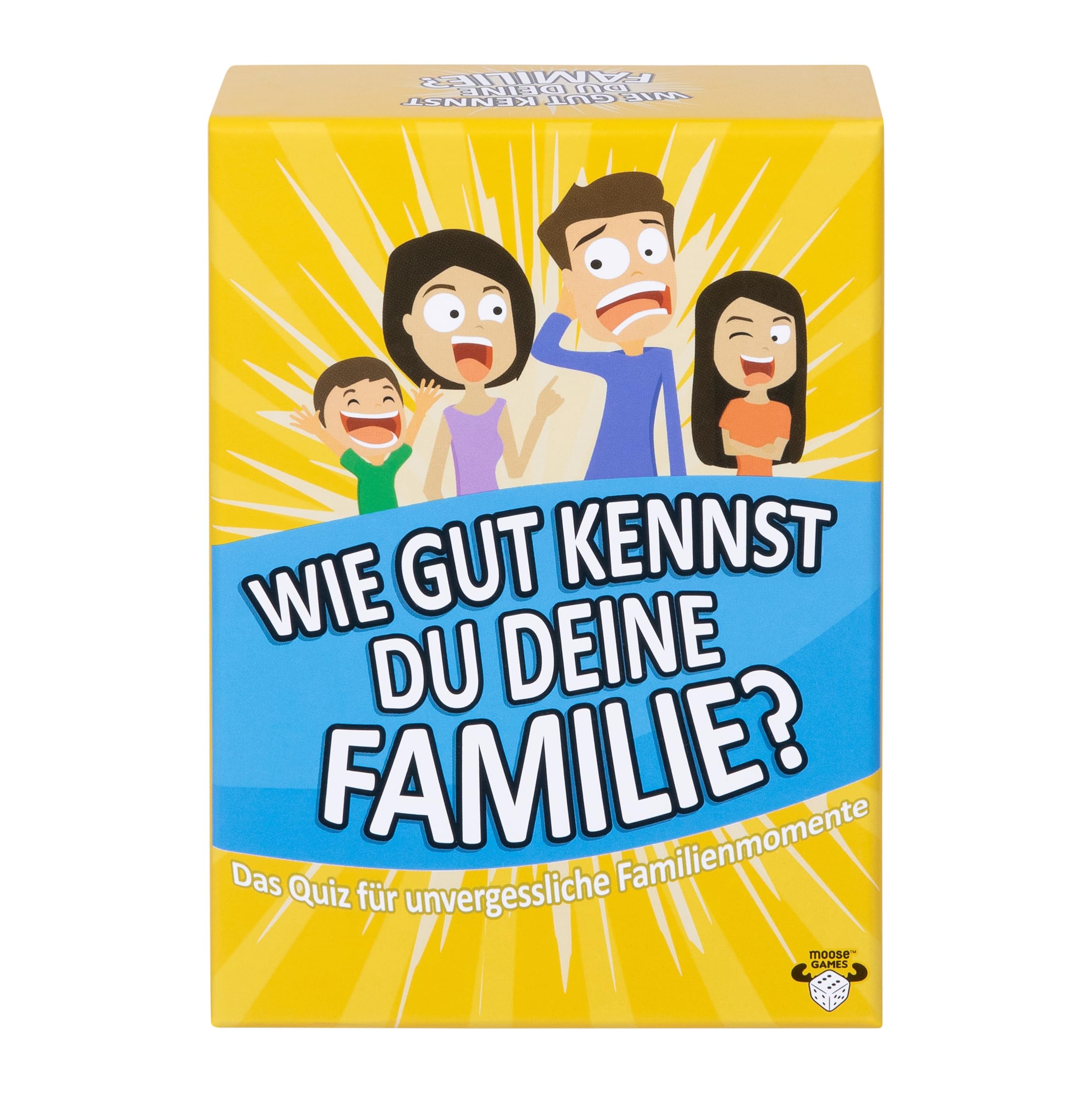 Moose Toys, Wie gut du kennst du Ihre Familie wirklich ?, gra imprezowa