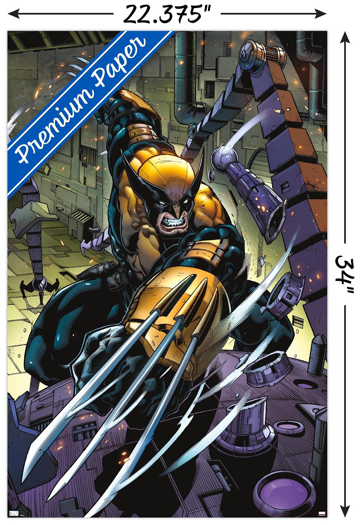 Amazon.com: Trends International Marvel Comics Wolverine