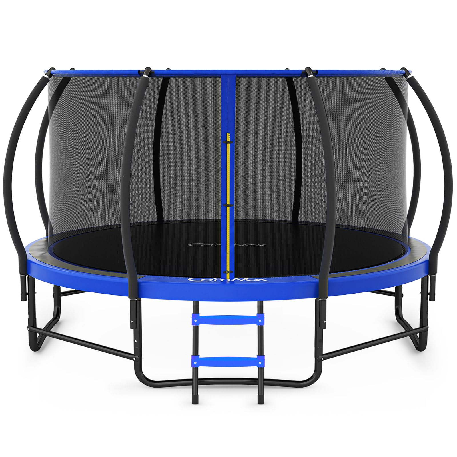 CalmMax 10FT/305CM Trampoline with Enclosure Net Ladder Indoor/Outdoor Trampoline for Kids Toddler - ASTM Approval