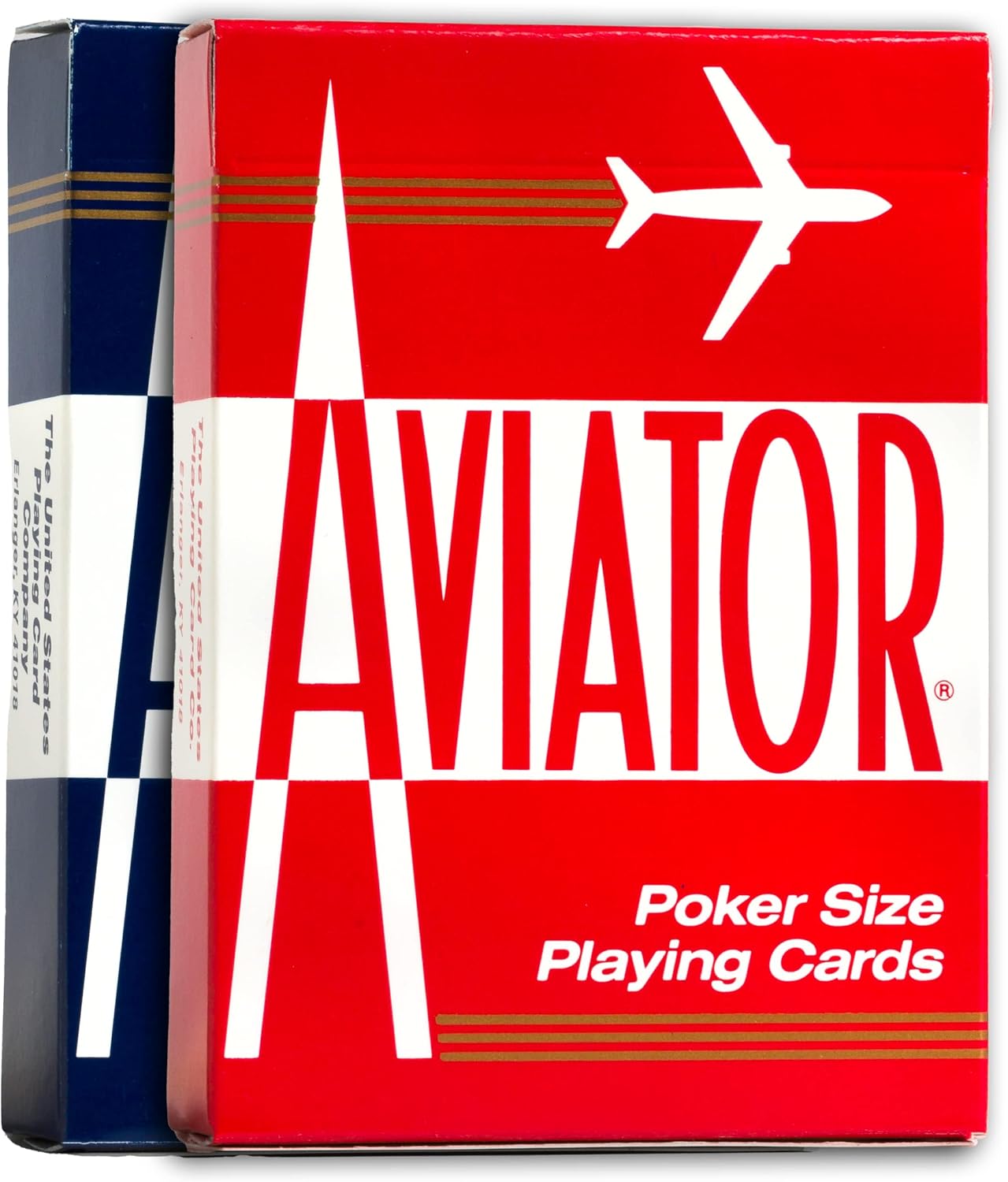 Aviator Playing Cards, 12 Pack, Standard Index Card Decks, Red