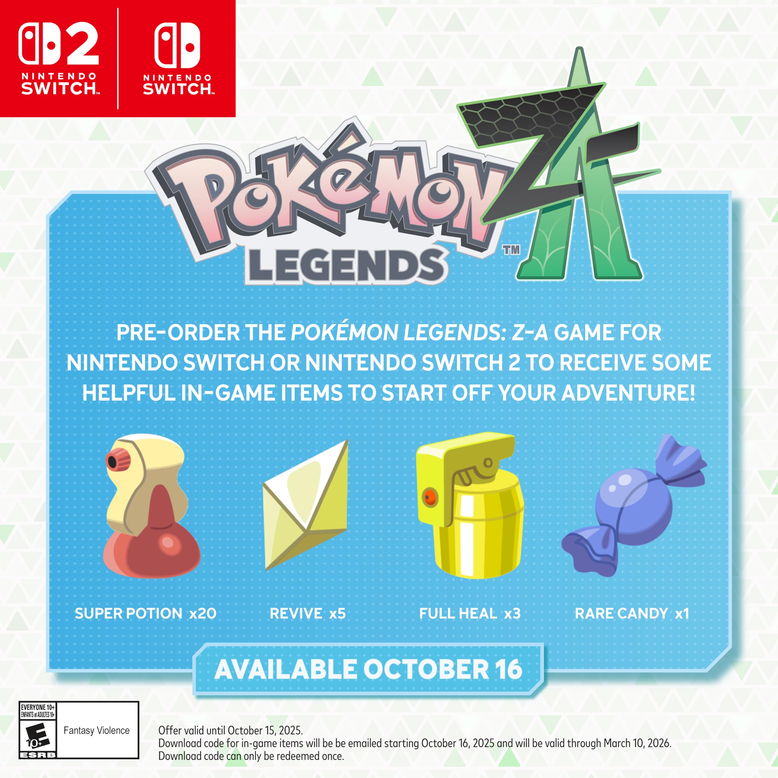 Amazon.com: Nintendo Switch™ 2 + Pokémon™ Legends: Z-A Switch™ 2
