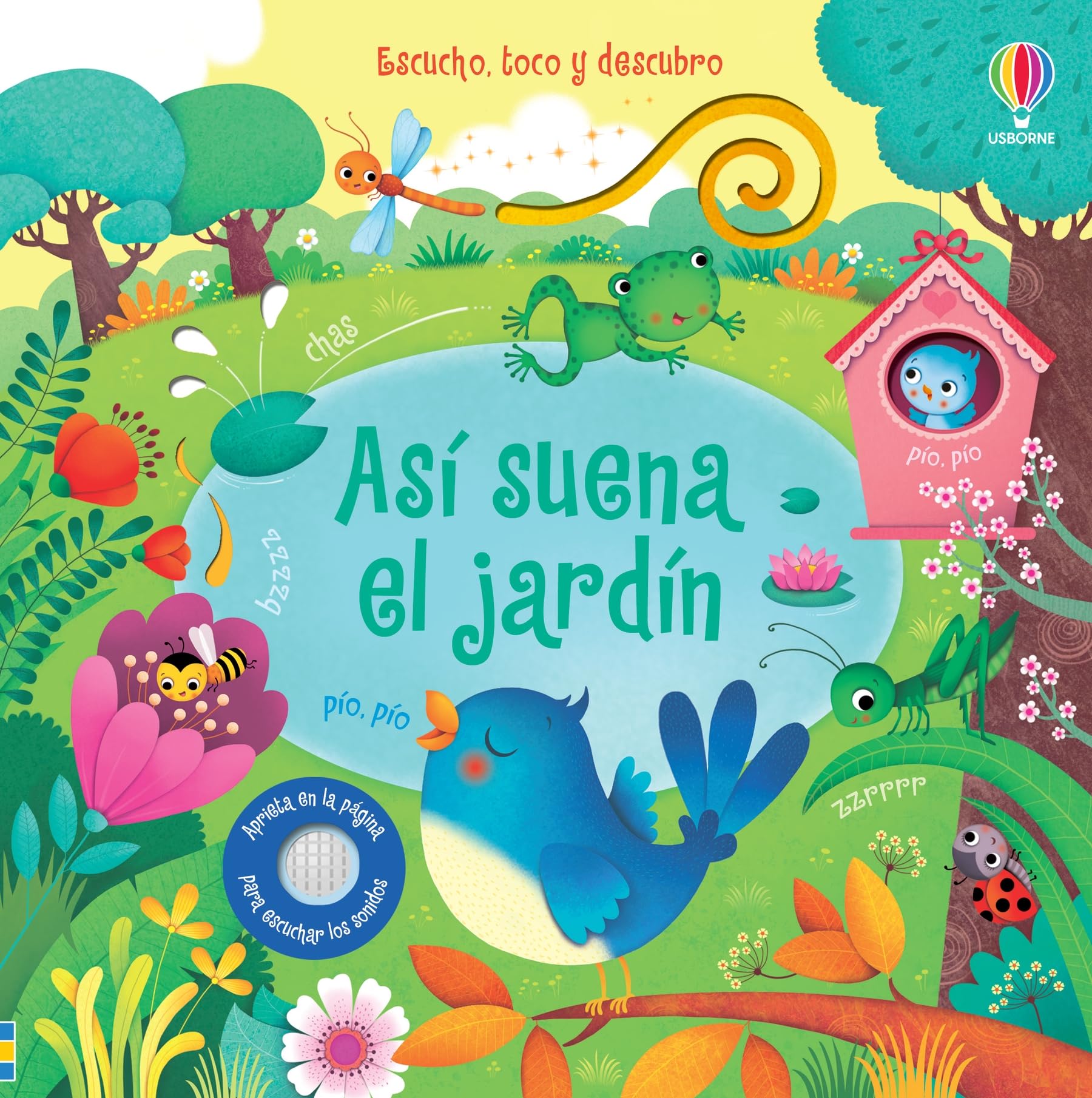 Así suena el jardín (Escucho, toco y descubro)