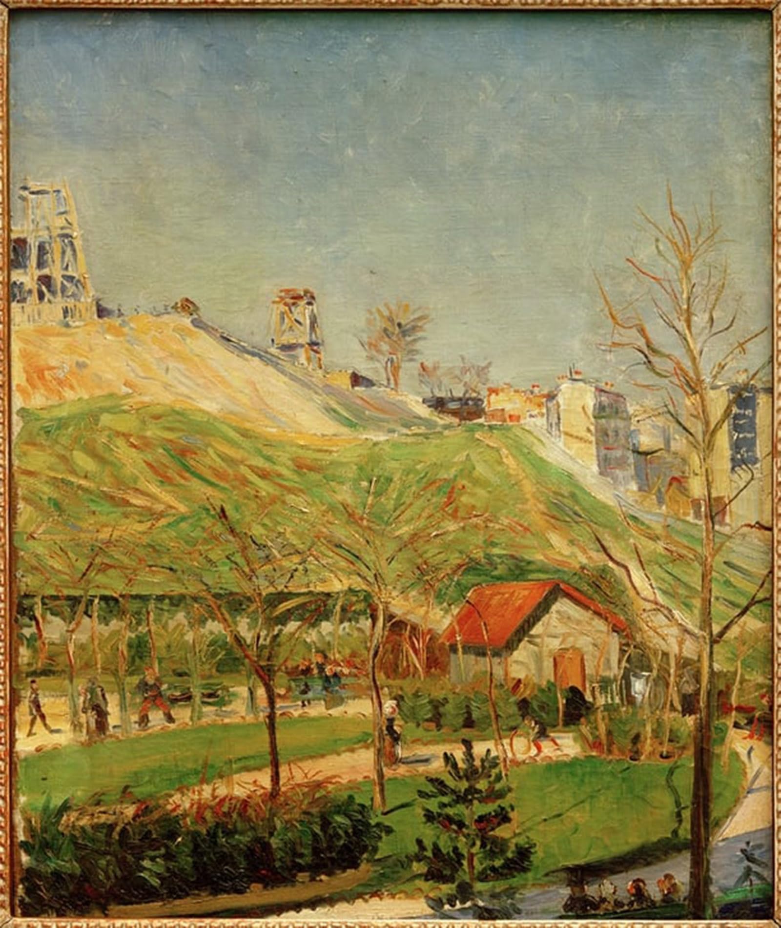 POSTERIIk Vintage Classic Picture Landscape Artwork Square Saint-pierre by Paul Signac Portrait Canvas Painting for Office Home Decor 60x90cm