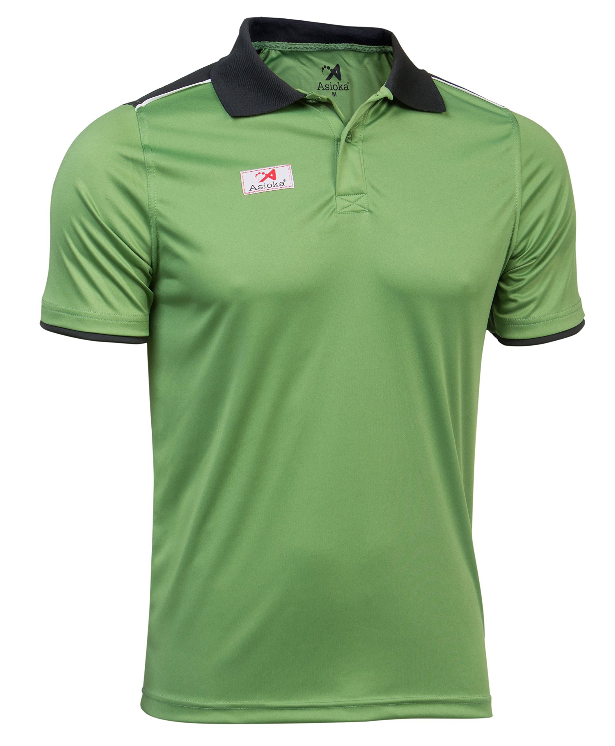 Asioka 108/17 Polo Técnico Combinado de Manga Corta Unisex Adulto