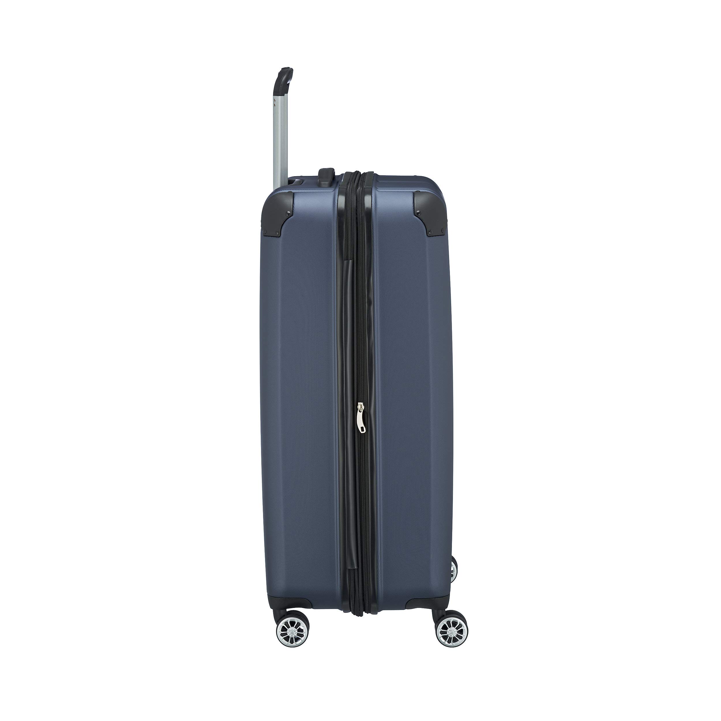 Travelite City 4 w walizka na kółkach, morski, 77 cm (Trolley L), Wózek City, 4 w