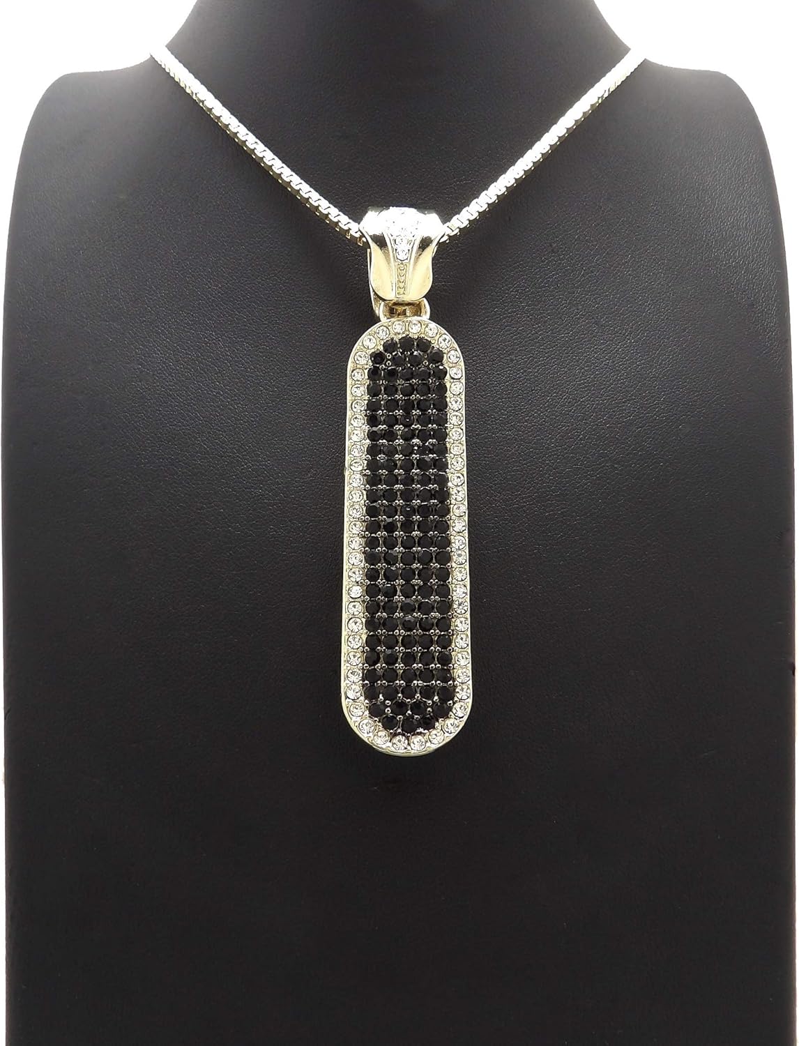 GWOOD Skateboard Pendant Necklace 24 Inches Long
