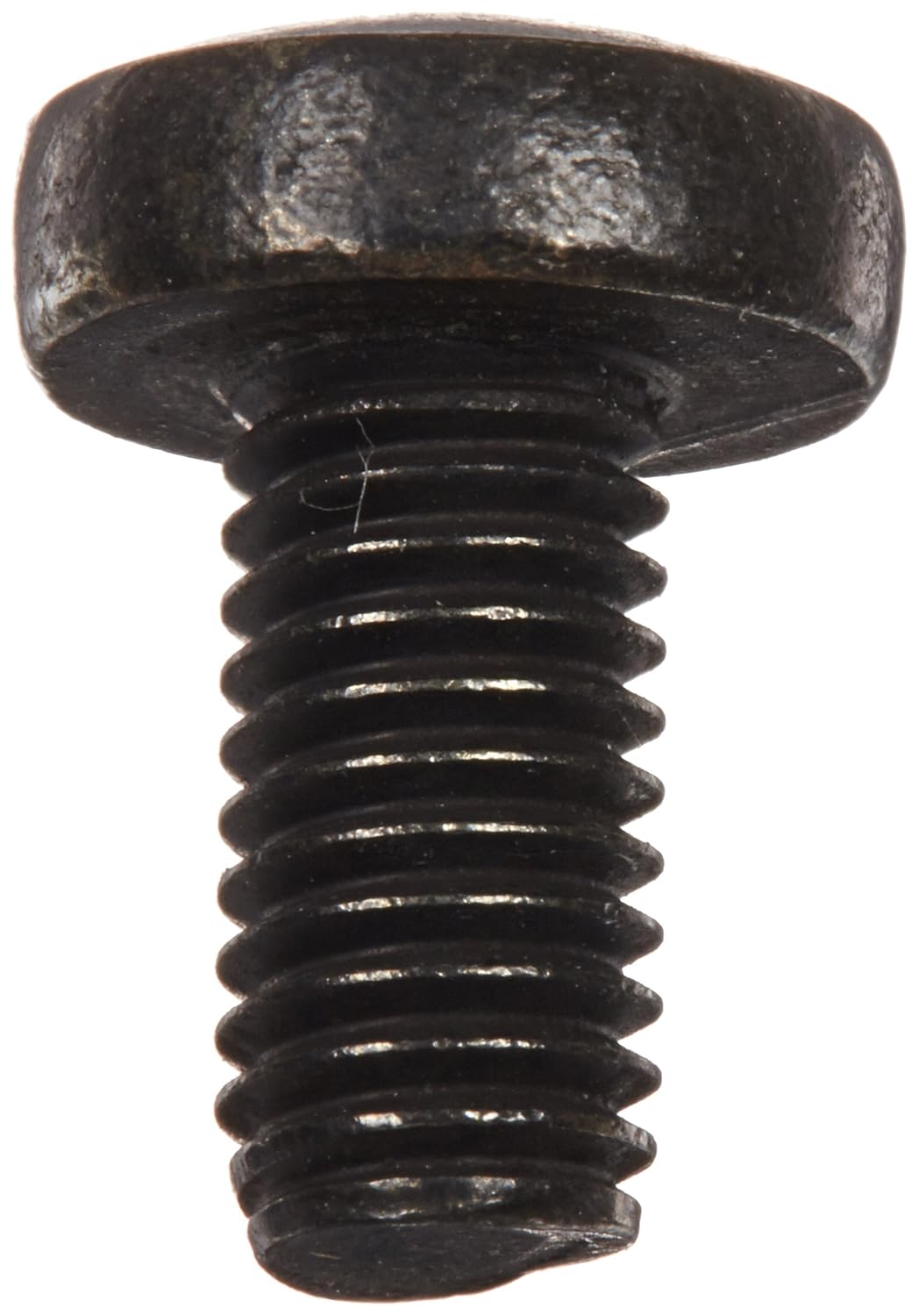 Small Parts M26MPP188B 18-8 Stainless Steel Pan Head Machine Screw, Black Oxide Finish, Meets DIN 7985, #1 Phillips, M2-0.4 Thread Size, 6 mm Length, Fully Threaded, Imported (Pack of 100)