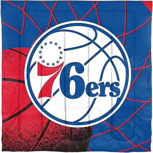 Miniatura 20 de NORTHWEST Atlanta Hawks - Juego de edredón con licencia oficial de la NBA, tamaño matrimonial/queen e individual/individual XL, ropa de cama suave