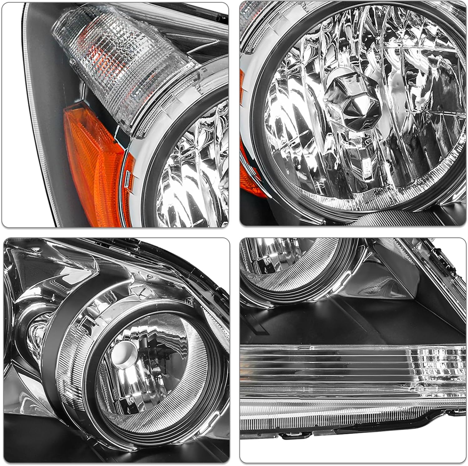 SOCKIR Headlight Assembly for 2005 2006 2007 2008 2009 2010 Honda Odyssey Factory Halogen Headlamp Right Passenger Side