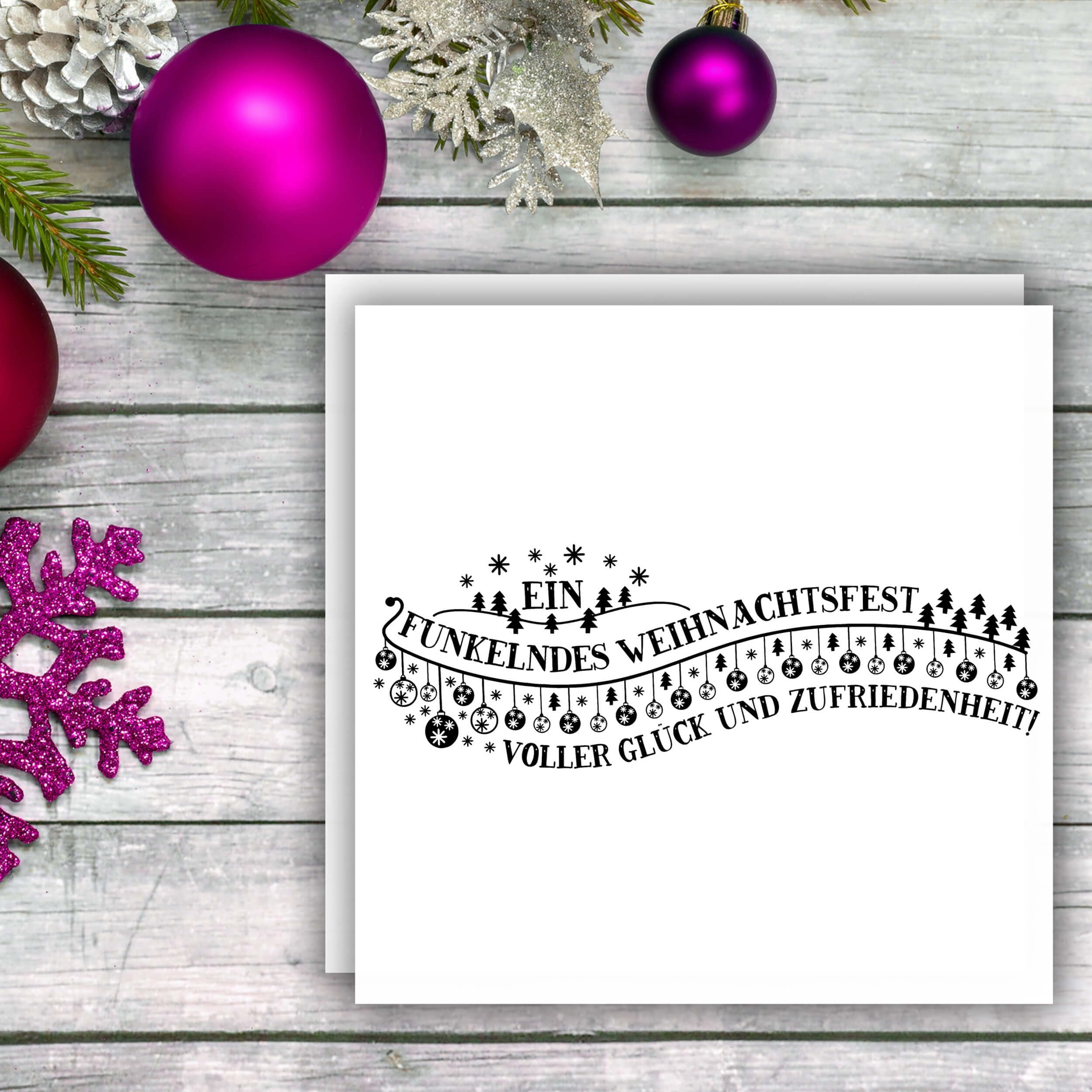 Produktbild von NEWSTAMPS Motivstempel | Holzstempel Mit Spruch 'Lass Jeden Tag Ein Wenig'