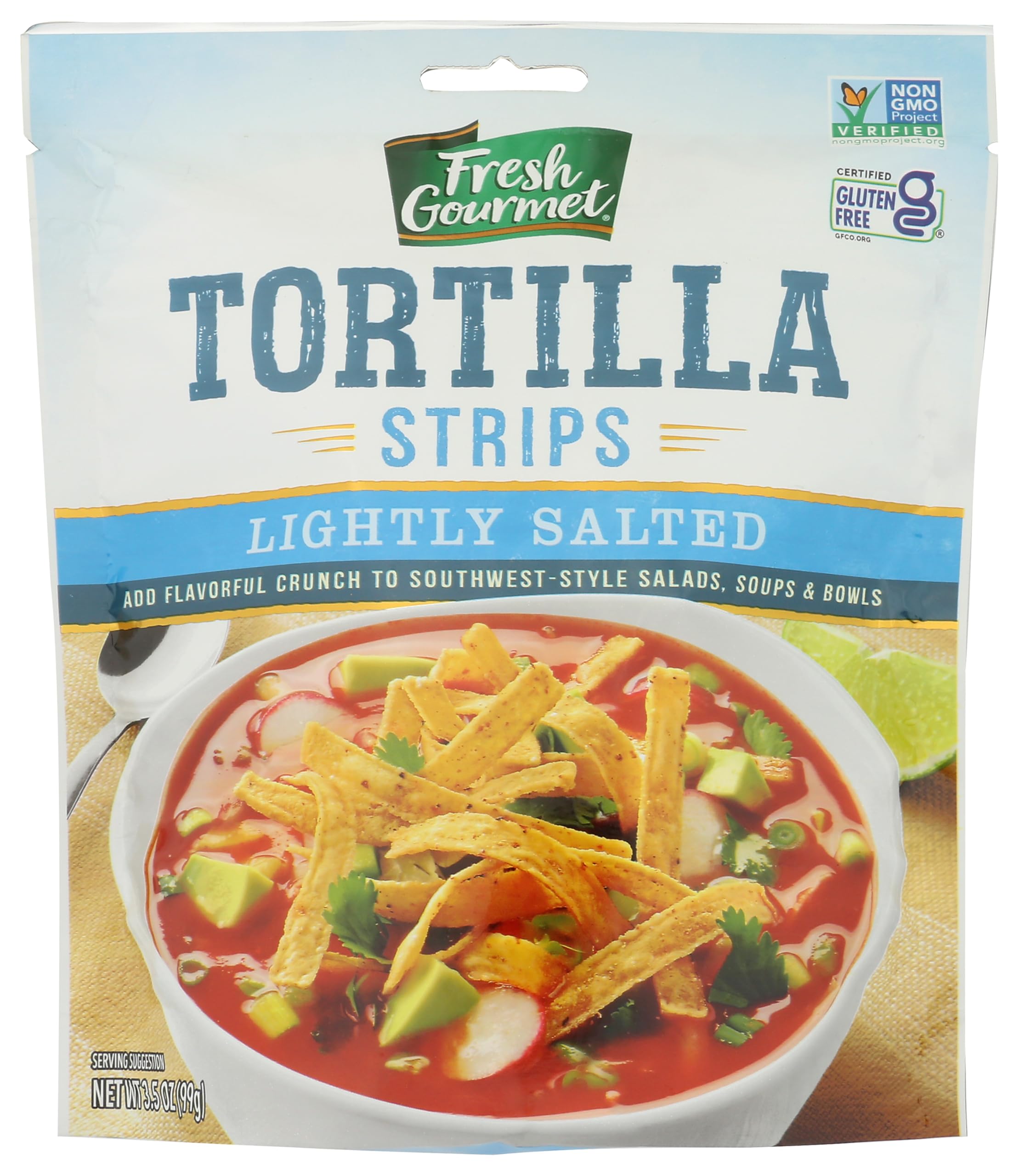 Tortilla Strips, Lightly Salted, 3.5 ct