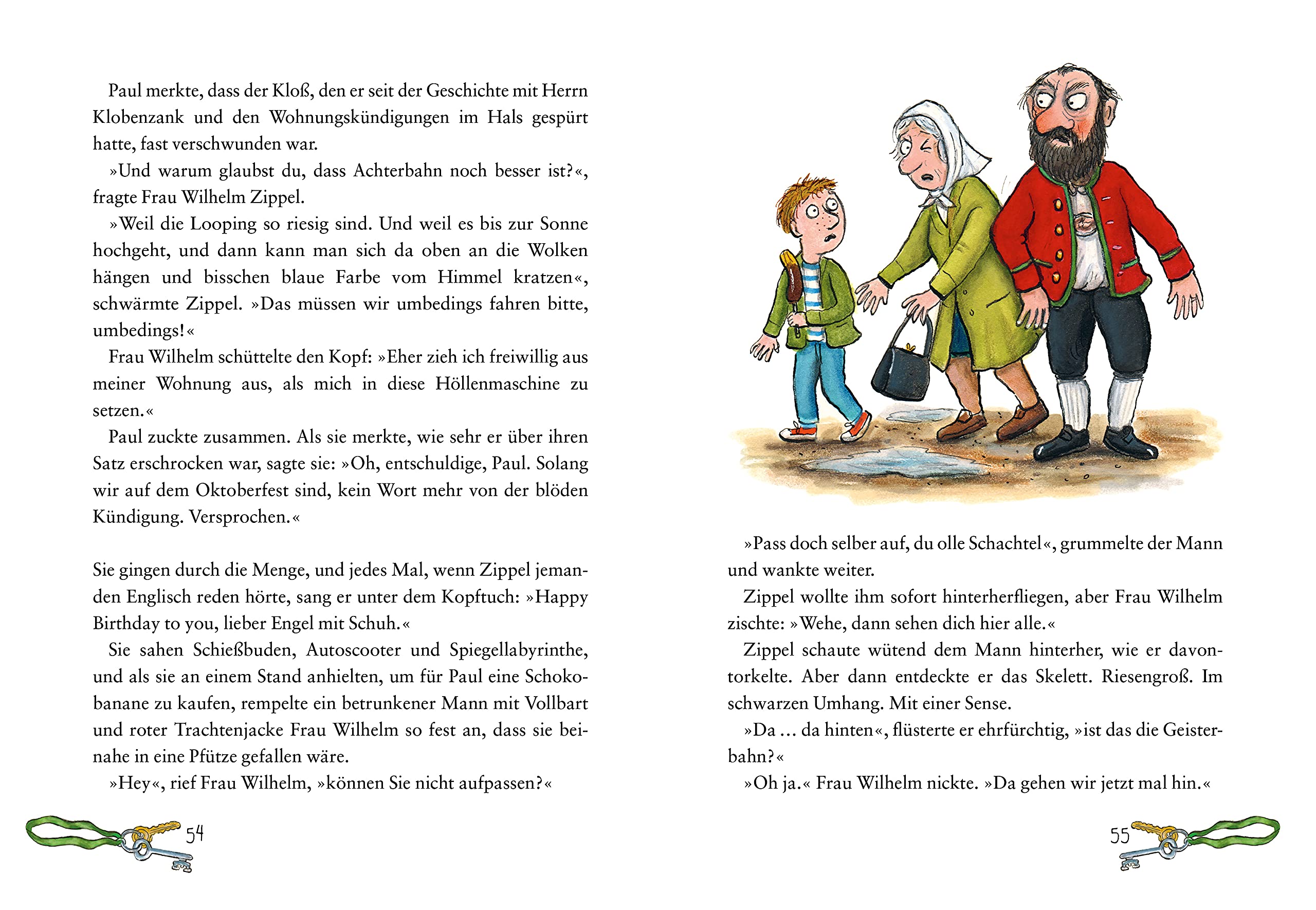 Zippel – Ein Schlossgespenst auf Geisterfahrt: Originelles Vorleseabenteuer voller Witz und Charme mit farbigen Illustrationen von Axel Scheffler ab 6 (Zippel-Reihe, Band 2)