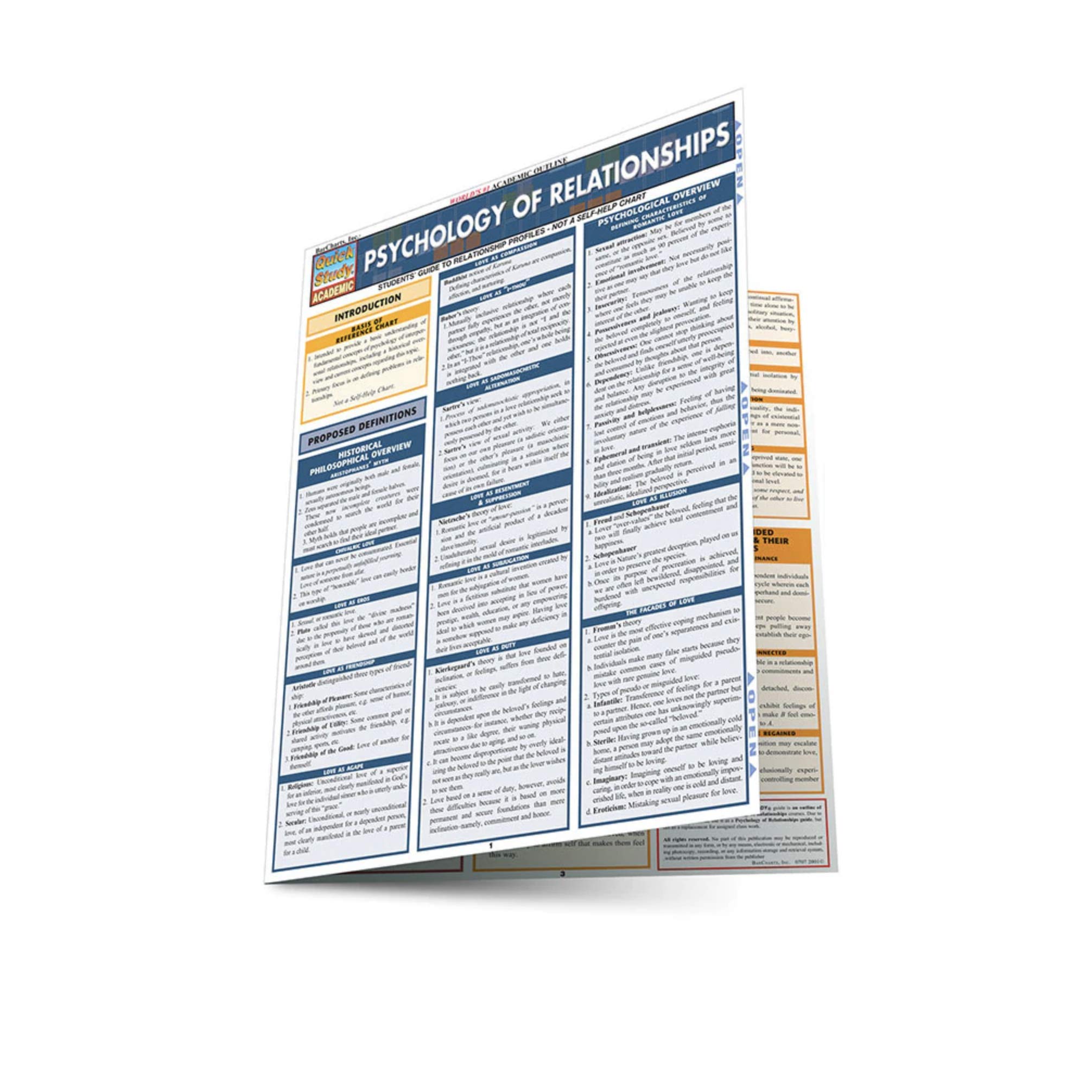 Psychology Of Relationships (Quick Study: Academic)