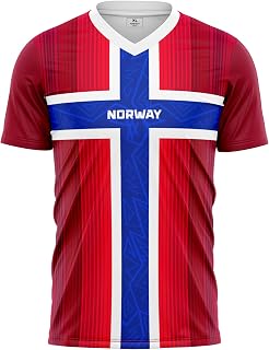 Norway Football/Soccer Jersey | Supporter's Edition 2026 (Red)