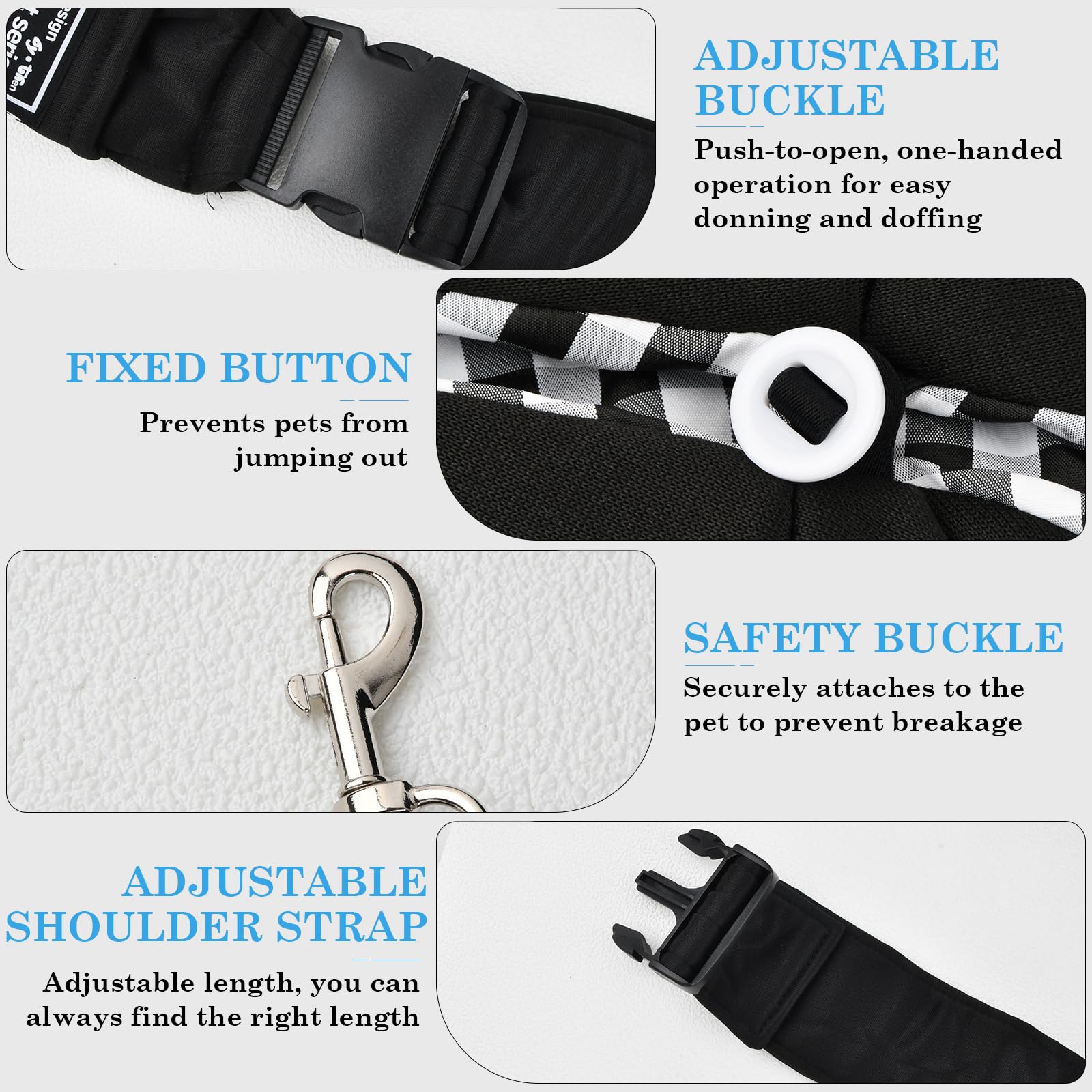 Ziyonix Puppy Sling Carrier - Image 3